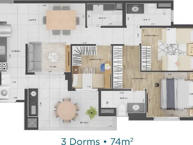 #AP3900 - Apartamento para Venda em Santo André - SP - 1